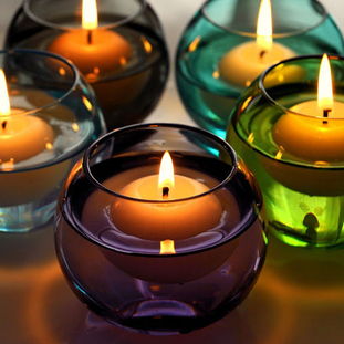 美璃小燈籠 浮水玻璃燭臺，點亮歐式浪漫